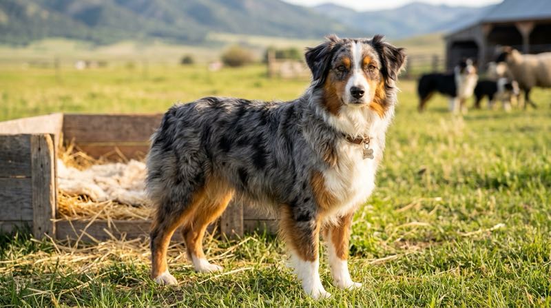 Fluffy - Australian Shepherd Dam